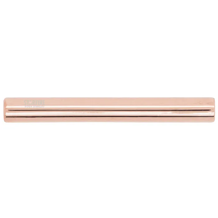 threadless Gold Straight Barbell Shaft Body Vision BVLA PreStyled Sets