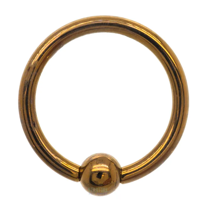 Titanium Captive Bead Ring CBR CO Copper Industrial Strength IS Rings