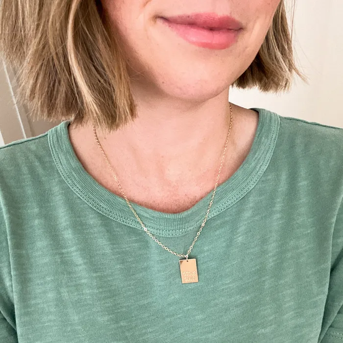 Totus Tuus Necklace Stella Tide Necklaces