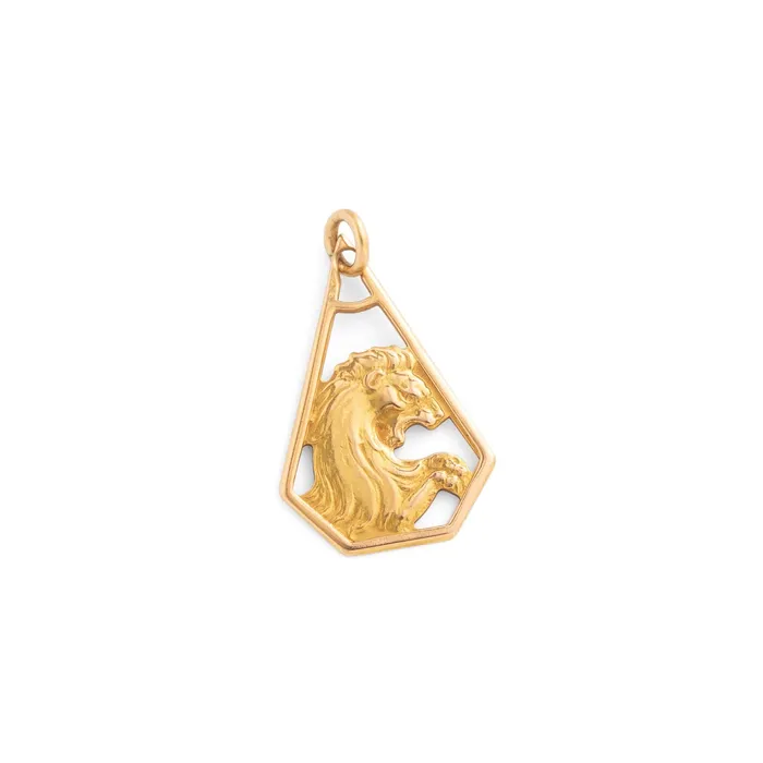 Vintage Leo 18k Gold Zodiac Charm PreStyled Sets