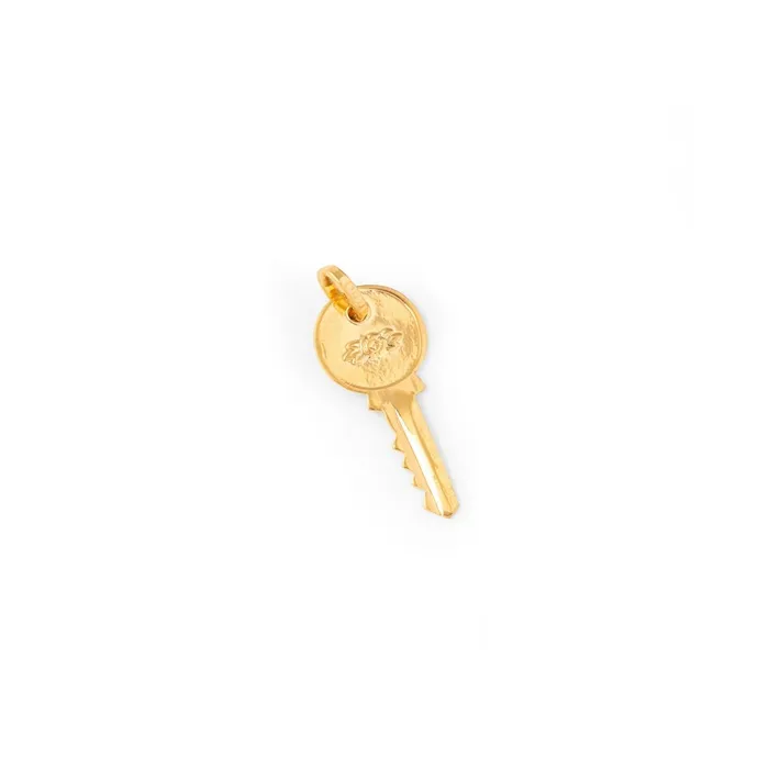 Vintage PreStyled Sets YALE 18K Gold Key Charm