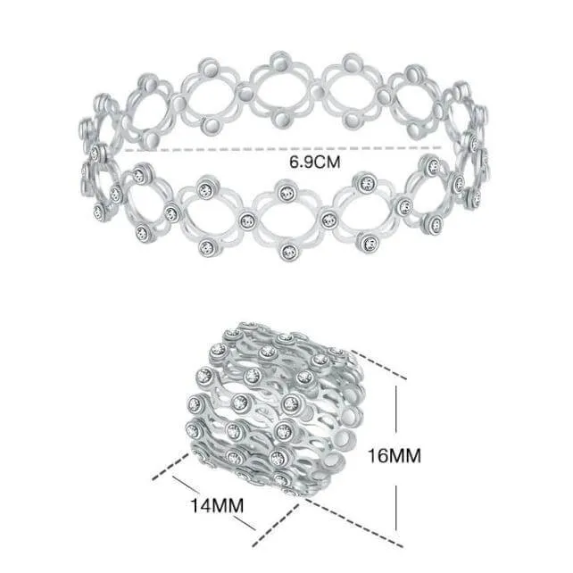 worldnetgifts Integrated Dualuse Retractable Ring Bracelet Bracelets worldnetgifts Integrated Dualuse Retractable Ring Bracelet Bracelets